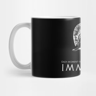 Each moment free from fear makes a man immortal - Alexander The Great Mug